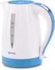 Чайник электрический Vitek VT-7031 1.7л. 2200Вт белый/голубой корпус: пластик (7031-VT) - фото 3