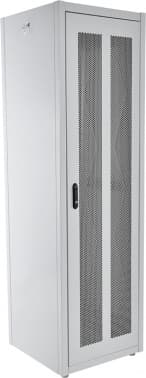 Шкаф коммутационный ЦМО (ШТК-Э-42.8.8-44АА) напольный 42U 800x800мм пер.дв.перфор. задн.дв.перфор. 2 бок.пан. направл.под закл.гайки 710кг серый 715мм 105кг 180град. 1987мм IP20 сталь - фото 2