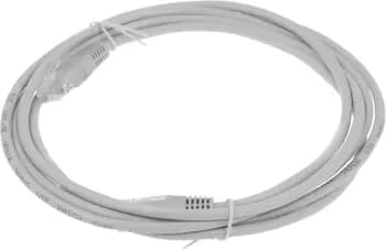 Патч-корд Lanmaster TWT-45-45-20-GY UTP RJ-45 вил.-вилка RJ-45 кат.5E 20м серый ПВХ (уп.:1шт) - фото 3