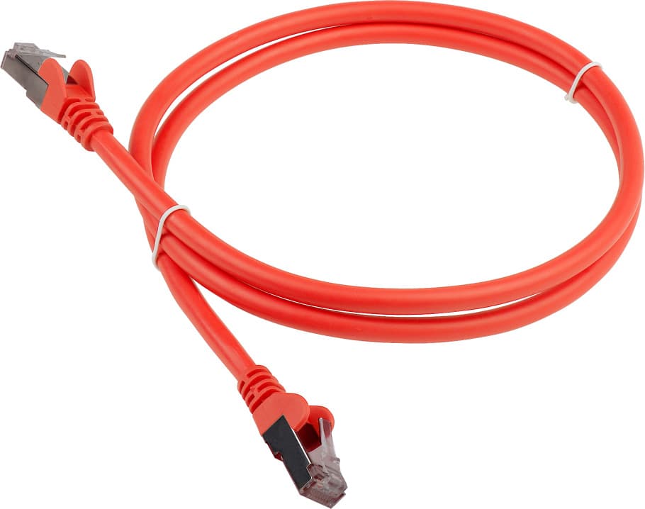 Патч-корд Lanmaster LAN-PC45/S6-3.0-OR FTP RJ-45 вил.-вилка RJ-45 кат.6 3м оранжевый LSZH - фото 1