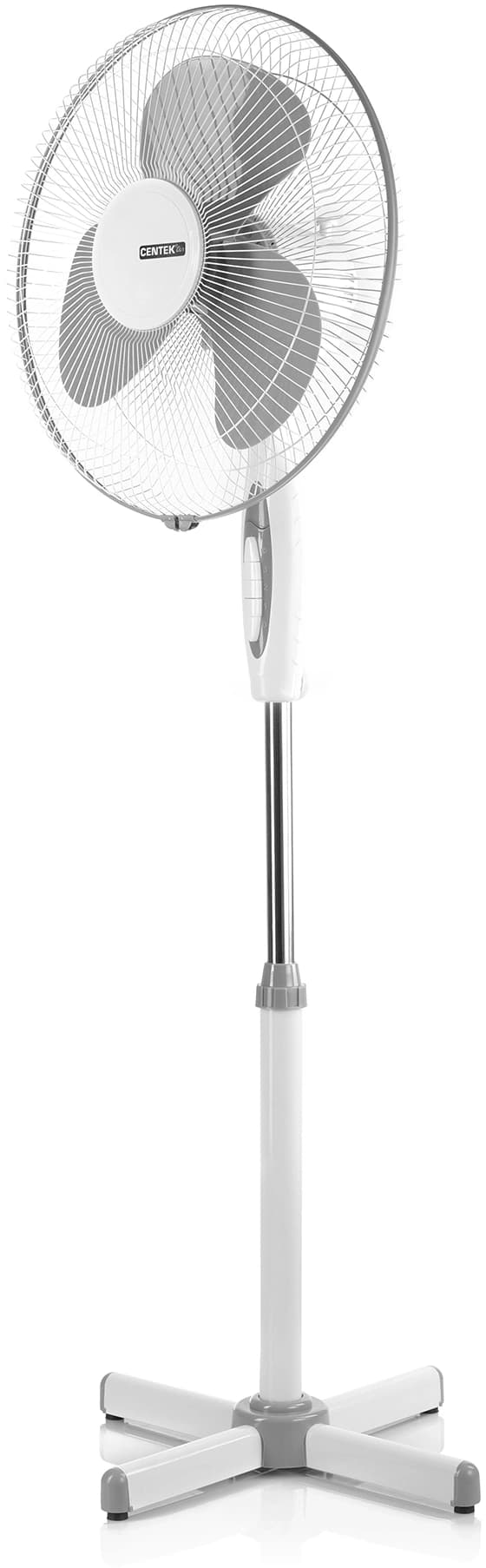 Вентилятор напольный Centek CT-5015 40Вт скоростей:3 серый - фото 3