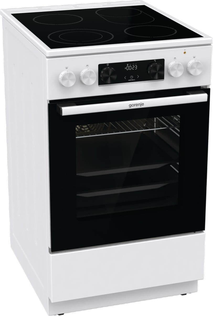 Плита Электрическая Gorenje GECS5C70WA белый/черный стеклокерамика (без крышки) - фото 3