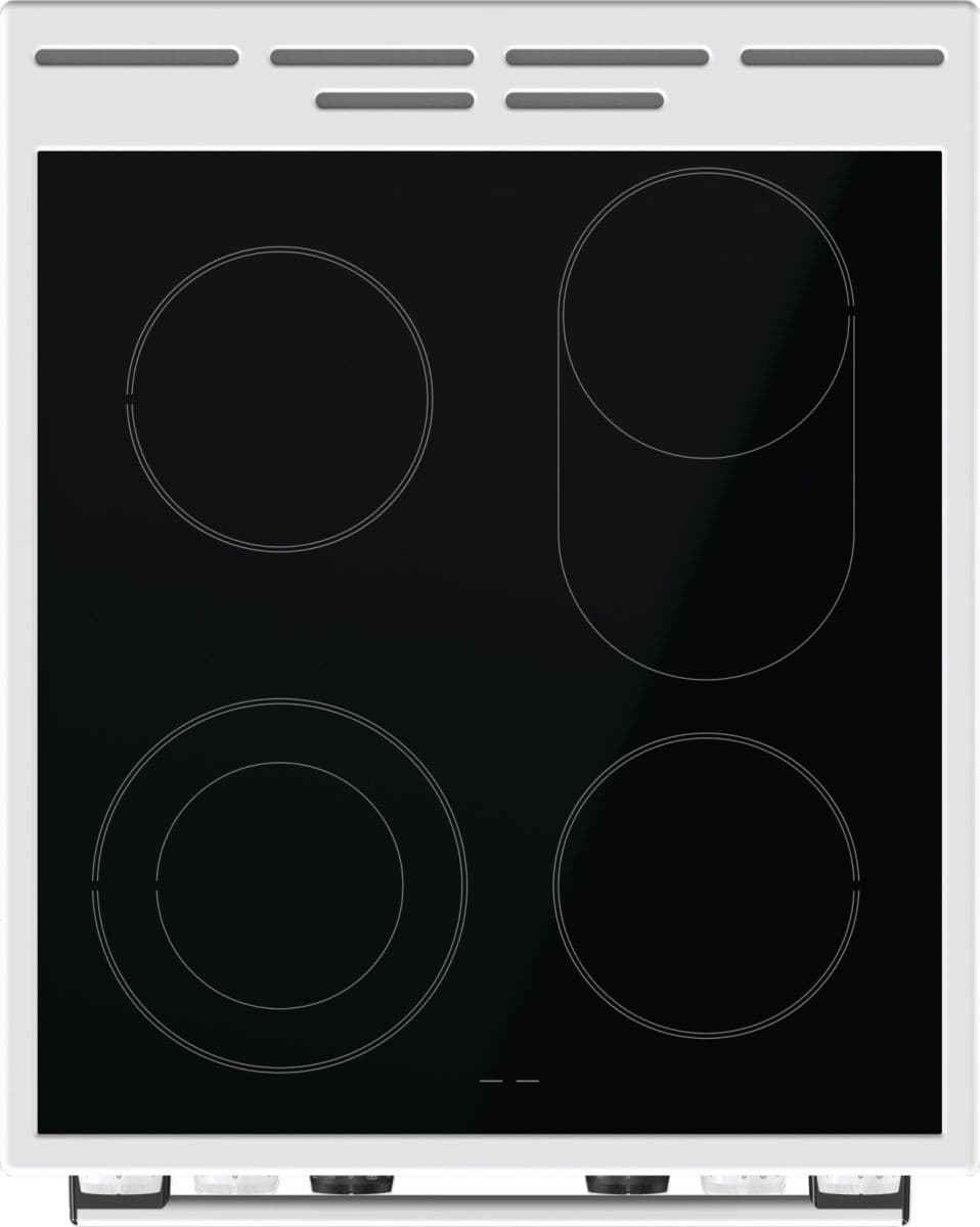 Плита Электрическая Gorenje GECS5C70WA белый/черный стеклокерамика (без крышки) - фото 5