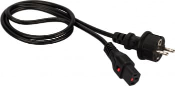 Шнур питания Lanmaster LAN-PP13L/SH-1.8-BK C13-Schuko проводник.:3x0.75мм2 1.8м 220В 10А черный - фото 2