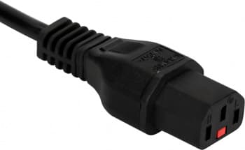Шнур питания Lanmaster LAN-PP13L/SH-1.8-BK C13-Schuko проводник.:3x0.75мм2 1.8м 220В 10А черный - фото 5