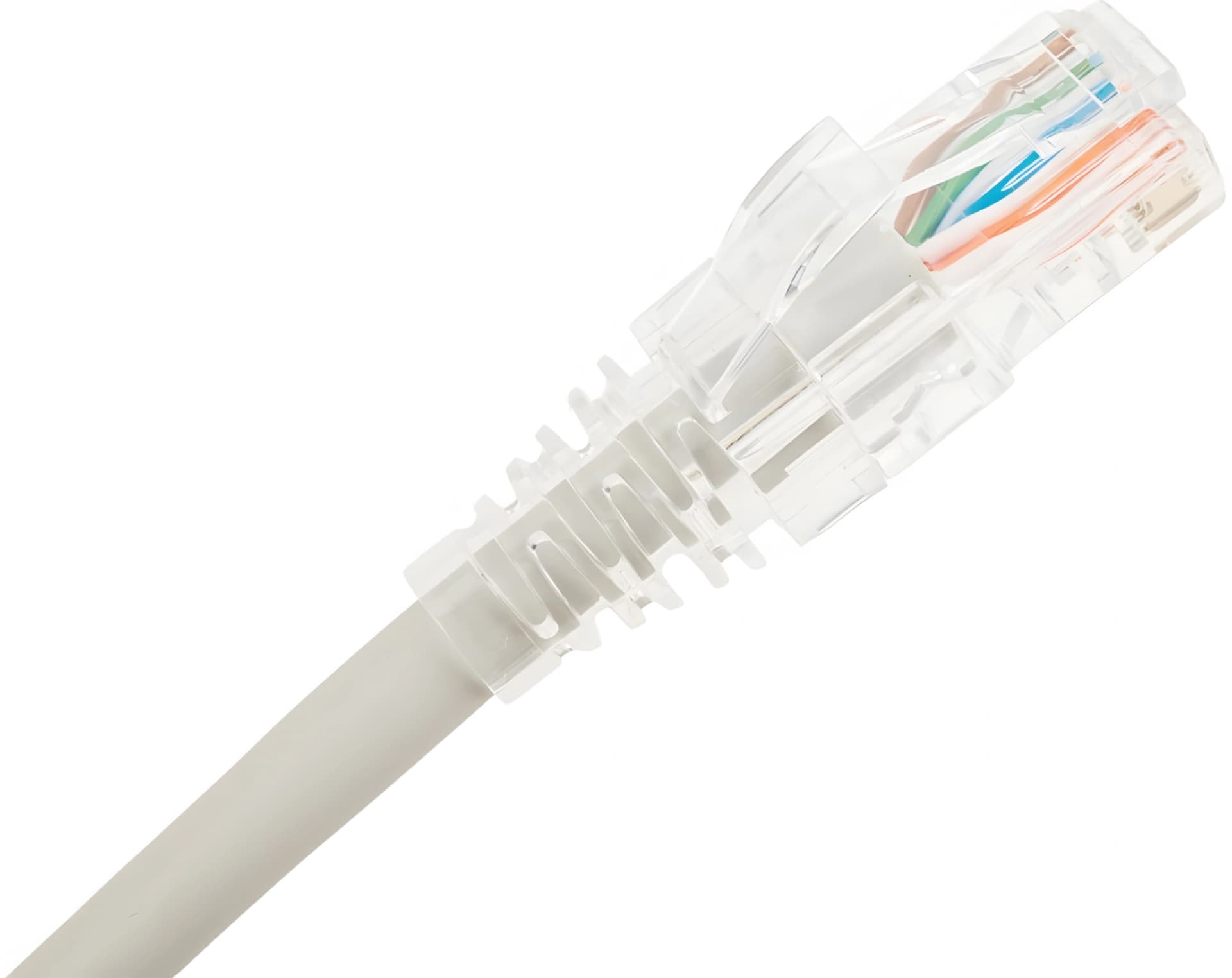 Патч-корд WRline WR-PC-RJ45-UTP-5E-1.5-GY UTP RJ-45 вил.-вилка RJ-45 кат.5E 1.5м серый LSZH (уп.:1шт) - фото 1