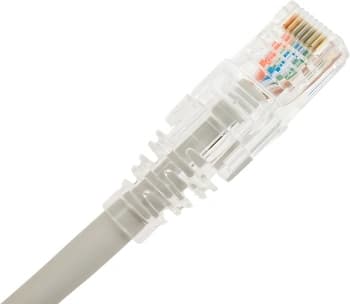Патч-корд WRline WR-PC-RJ45-UTP-5E-1.5-GY UTP RJ-45 вил.-вилка RJ-45 кат.5E 1.5м серый LSZH (уп.:1шт) - фото 5