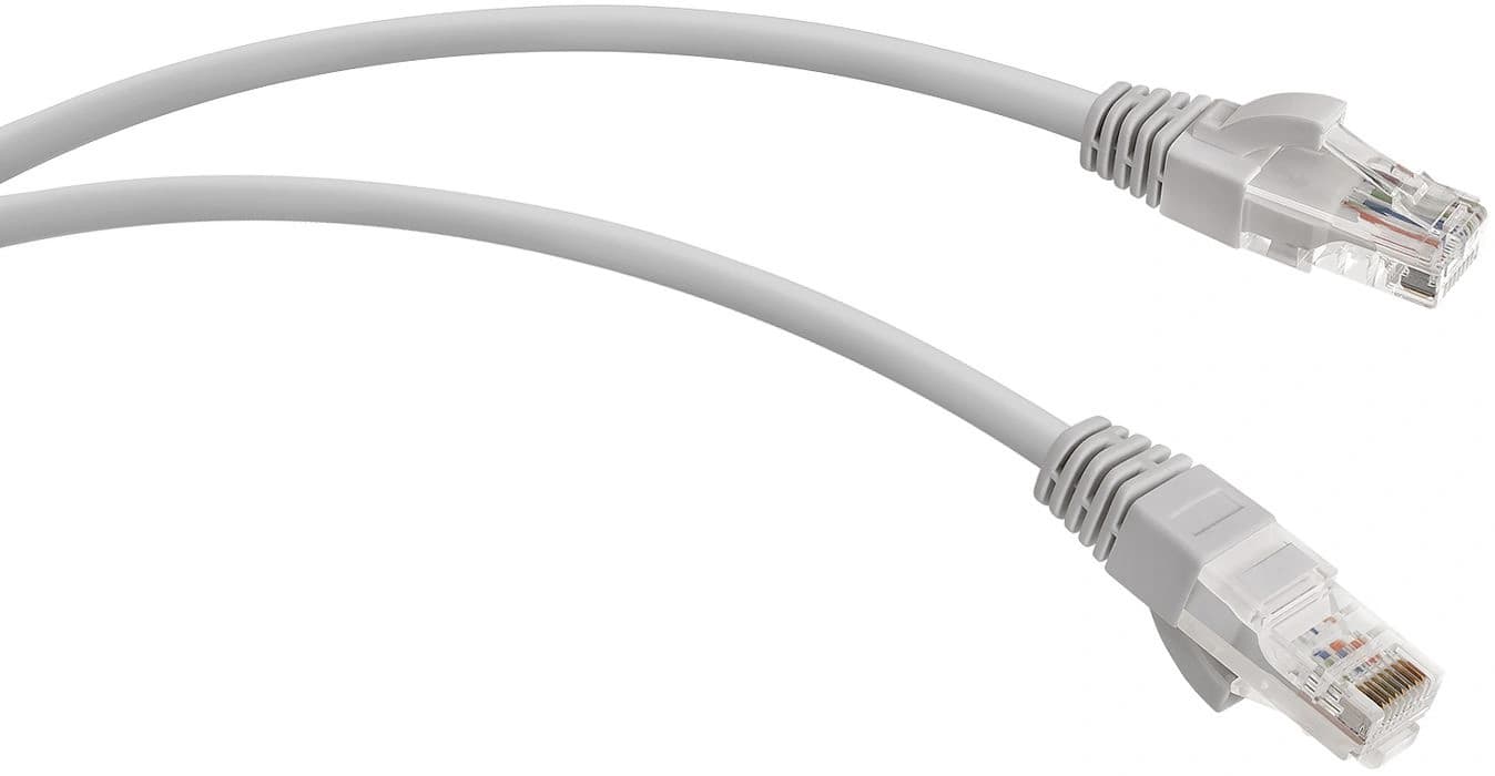 Патч-корд WRline WR-PC-RJ45-UTP-5E-10-GY UTP RJ-45 вил.-вилка RJ-45 кат.5E 10м серый LSZH (уп.:1шт) - фото 4