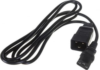 Шнур питания Lanmaster LAN-PP13/20-2.0-BK C13-C20 проводник.:3x0.75мм2 2м 220В 10А черный - фото 5