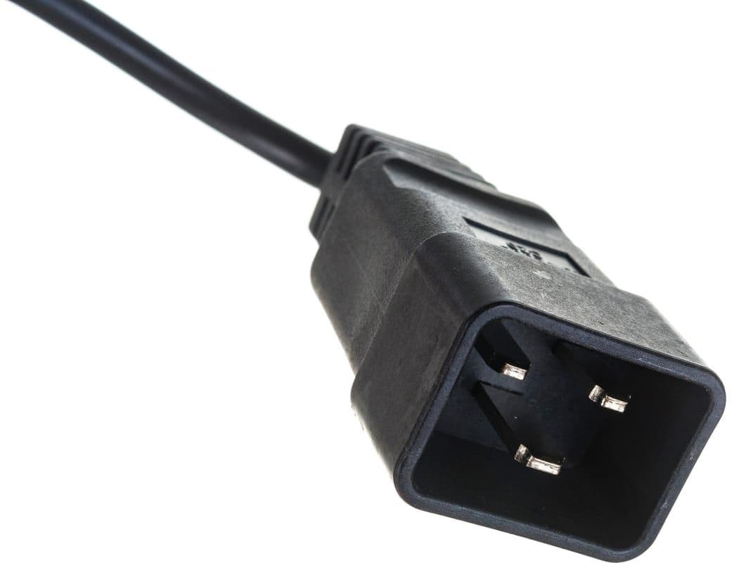 Шнур питания Lanmaster LAN-PP13/20-2.0-BK C13-C20 проводник.:3x0.75мм2 2м 220В 10А черный - фото 4