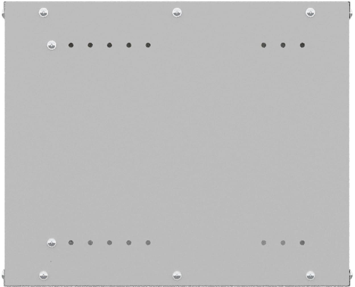 Шкаф коммутационный NTSS (NTSS-WL6U5535GS) настенный 6U 550x350мм пер.дв.стекл несъемн.бок.пан. 30кг серый 270мм 8.3кг 110град. 370мм IP20 укомплектованный - фото 4