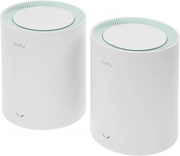 Бесшовный Mesh роутер Cudy M1300 (M1300(2-PACK)) AC1200 10/100/1000BASE-TX белый (упак.:2шт) - фото 5