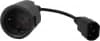 Шнур питания Lanmaster LAN-PPS/14-0.2-BK Schuko-С14 проводник.:3x0.75мм2 0.2м 220В 10А (упак.:1шт) черный - фото 3