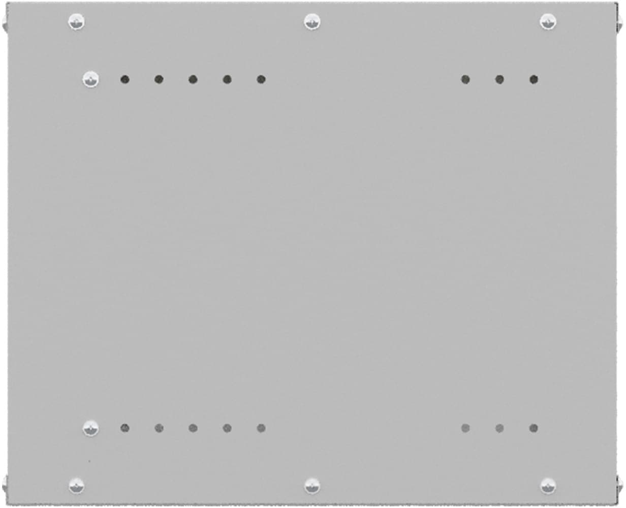 Шкаф коммутационный NTSS Lime (NTSS-WL9U5545GS) настенный 9U 550x450мм пер.дв.стекл несъемн.бок.пан. 30кг серый 370мм 12кг 110град. 500мм IP20 укомплектованный - фото 3