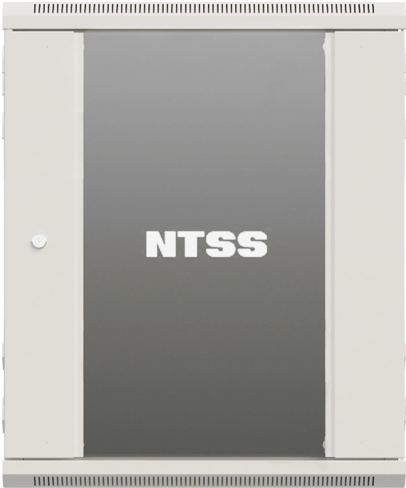 Шкаф коммутационный NTSS Премиум (NTSS-W15U6045GS-2) настенный 15U 600x450мм пер.дв.стекл 60кг серый 365мм 27кг 220град. 770мм IP20 сталь - фото 4