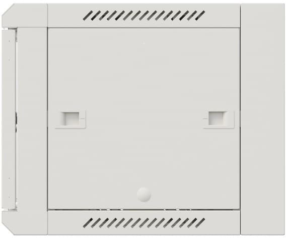 Шкаф коммутационный NTSS Премиум (NTSS-W18U6045GS-2) настенный 18U 600x450мм пер.дв.стекл 60кг серый 350мм 30.5кг 220град. 900мм IP20 сталь - фото 3