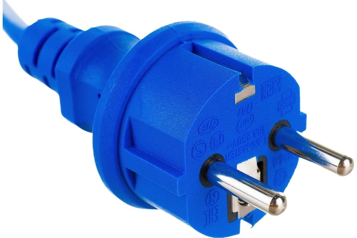 Шнур питания Lanmaster LAN-PP13/SH-3.0-BL C13-Schuko проводник.:3x0.75мм2 3м 220В 10А синий - фото 4