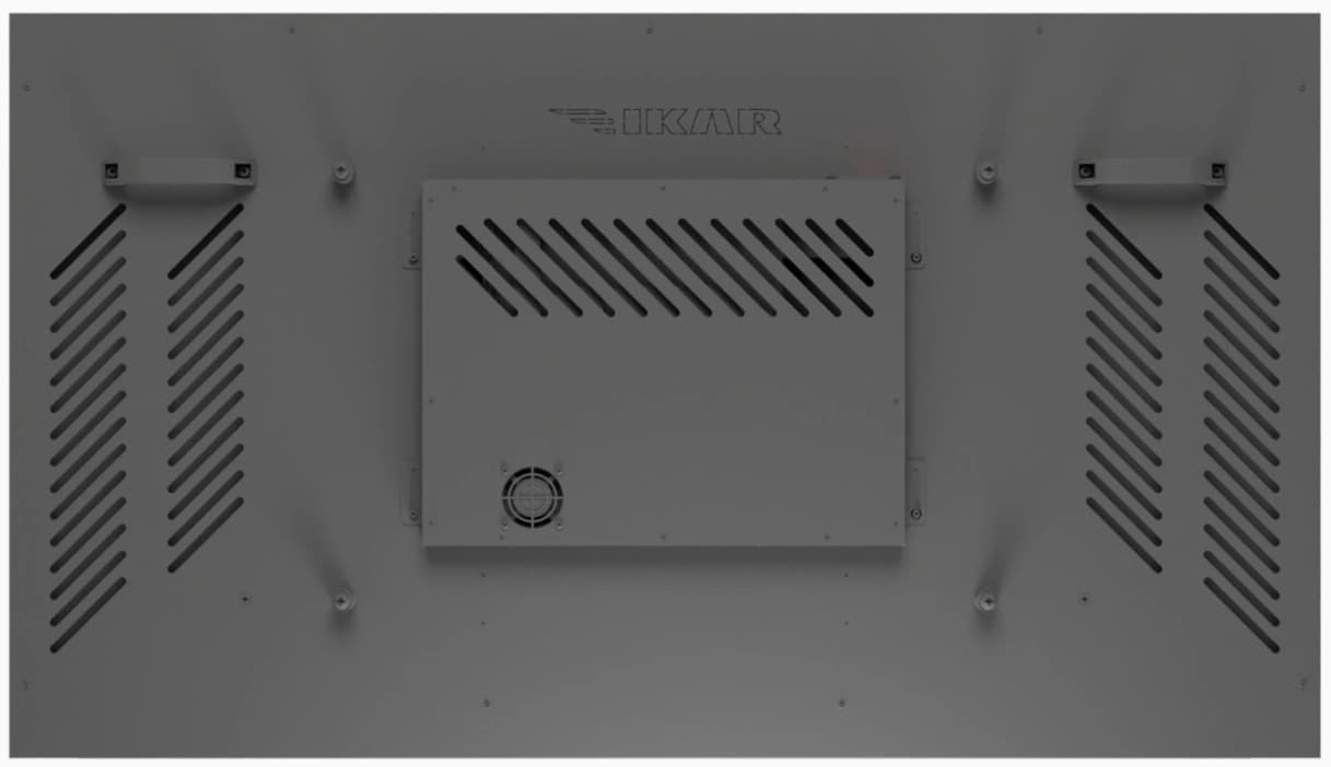 Панель Ikar 65" ПП 65-115-111 черный IPS LED 8ms 16:9 HDMI M/M матовая Piv 4000:1 500cd 178гр/178гр 3840x2160 VGA DP 4K USB 32кг (RUS) - фото 4