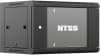 Шкаф коммутационный NTSS (NTSS-W6U6060GS-BL) настенный 6U 570x600мм пер.дв.стекл 60кг черный 500мм 18.8кг 220град. 370мм IP20 сталь - фото 3