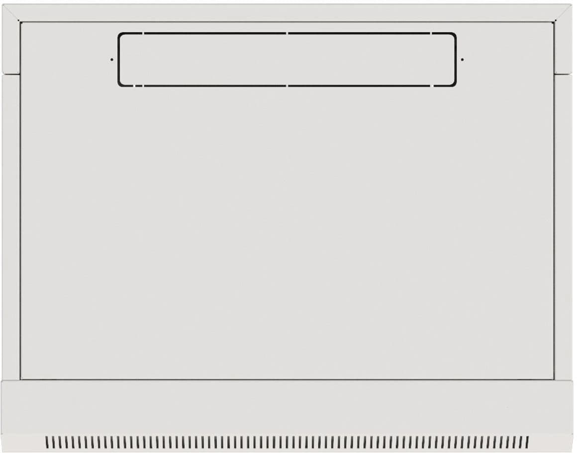 Шкаф коммутационный NTSS Премиум (NTSS-W6U6060FD) настенный 6U 570x600мм пер.дв.металл 60кг серый 500мм 18.8кг 220град. 370мм IP20 сталь - фото 4