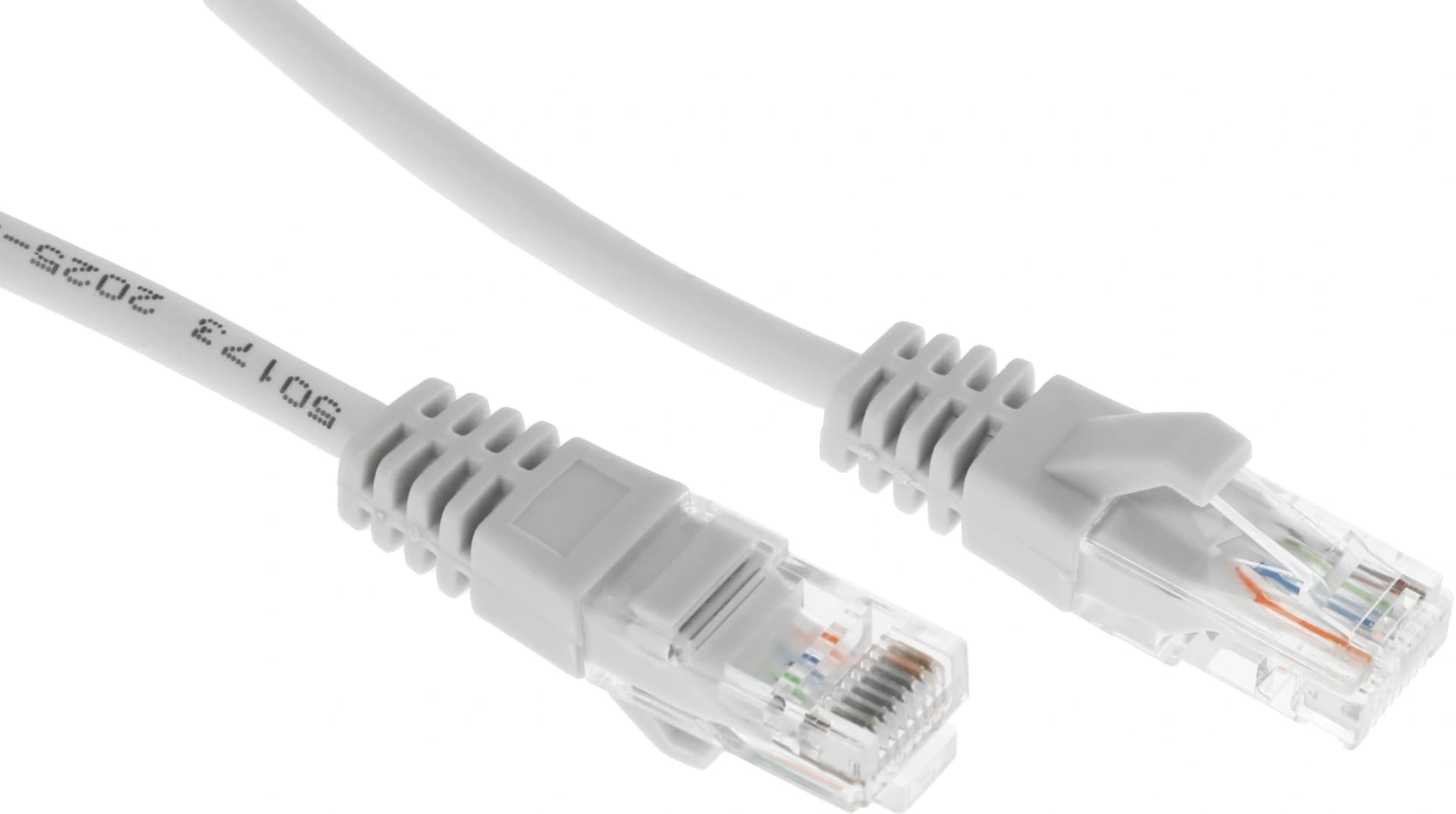 Патч-корд Suprlan 10-0144 UTP RJ-45 вил.-вилка RJ-45 кат.5E 3м серый LSZH 26AWG - фото 3