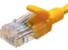 Патч-корд Suprlan 10-0161 UTP RJ-45 вил.-вилка RJ-45 кат.5E 0.5м желтый LSZH 26AWG - фото 3