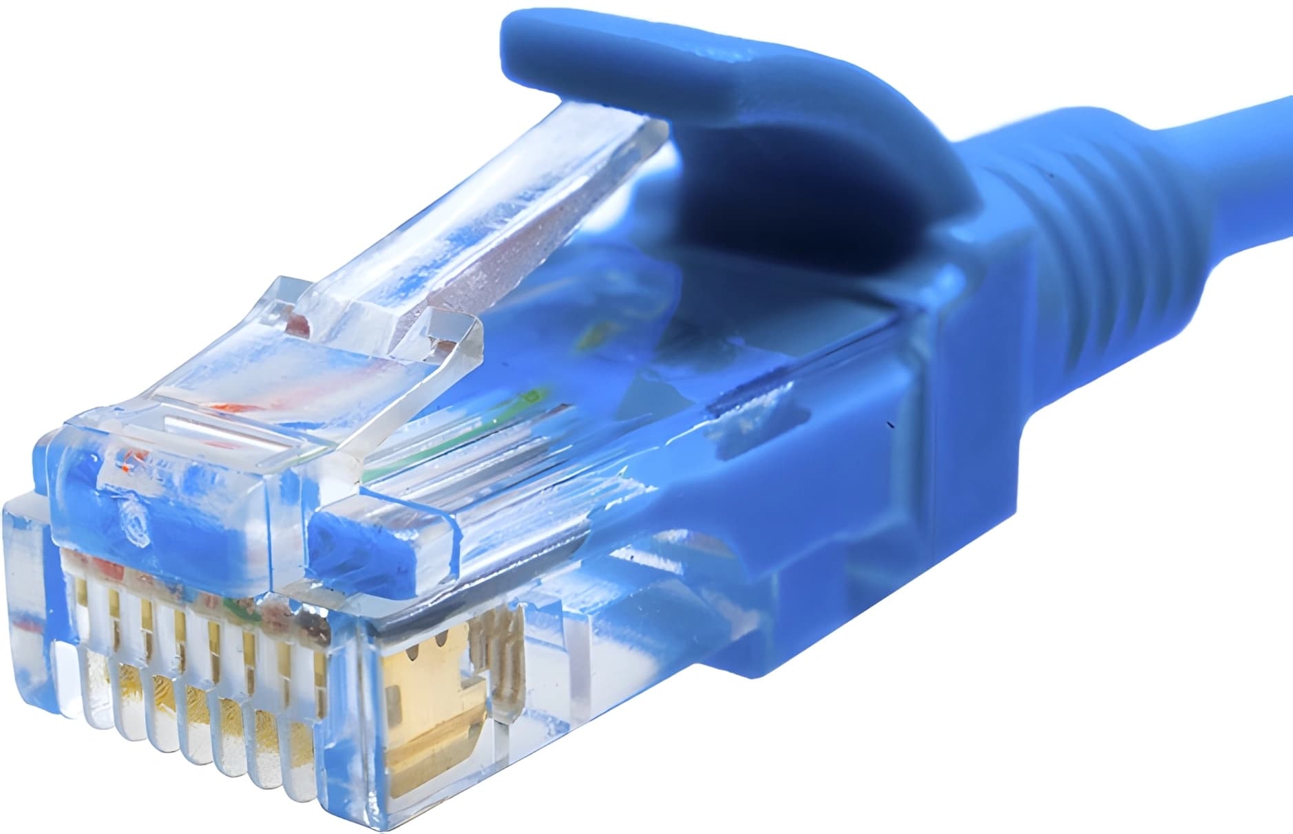 Патч-корд Suprlan 10-0149 UTP RJ-45 вил.-вилка RJ-45 кат.5E 3м синий LSZH 26AWG - фото 4