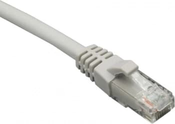 Патч-корд Suprlan 10-0166 UTP RJ-45 вил.-вилка RJ-45 кат.6 0.5м серый LSZH - фото 2