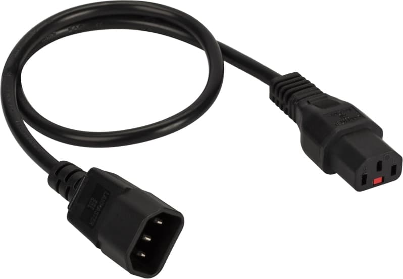 Шнур питания Lanmaster LAN-PP13L/14-3.0-BK проводник.:3x0.75мм2 3м 220В 10А - фото 1