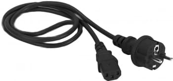 Шнур питания Lanmaster LAN-PP13/SH-5.0-BK C13-Schuko проводник.:3x0.75мм2 5м 220В 10А черный - фото 2
