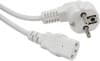Шнур питания Lanmaster LAN-PP13/SHA-1.0-WH C13-Schuko проводник.:3x0.75мм2 1м 220В 10А белый - фото 3