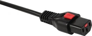 Шнур питания Lanmaster LAN-PP13L/SH-1.5-BK C13-Schuko проводник.:3x0.75мм2 1.5м 220В 10А черный - фото 5