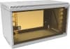 Шкаф коммутационный Suprlan ТВЛ-6U-600-350-СР (05-1060) настенный 6U 600x350мм пер.дв.стекл направл.под закл.гайки 70кг RAL 7035 285мм 13.3кг 360мм металл - фото 3