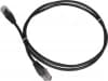 Патч-корд Lanmaster TWT-45-45-1.5-BK UTP RJ-45 вил.-вилка RJ-45 кат.5E 1.5м черный ПВХ - фото 3