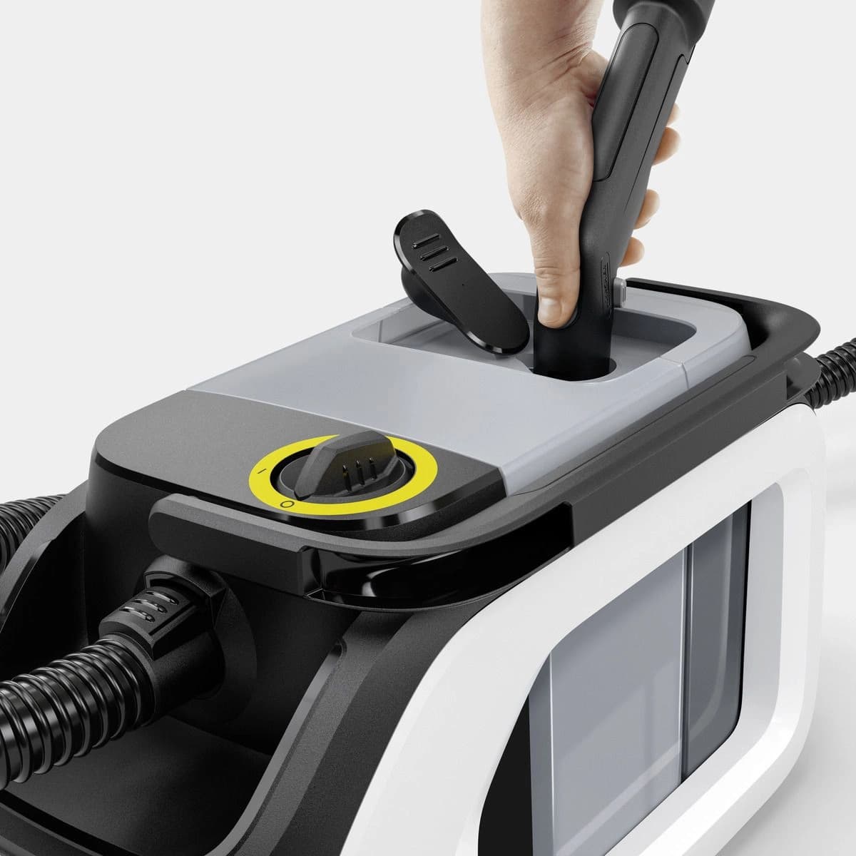 Пылесос моющий Karcher SE 3 Compact Home Floor 500Вт белый/черный - фото 5