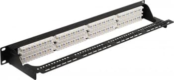 Патч-панель Lanmaster LAN-PPC48U5E 19" 2U 48xRJ45 кат.5E UTP - фото 5