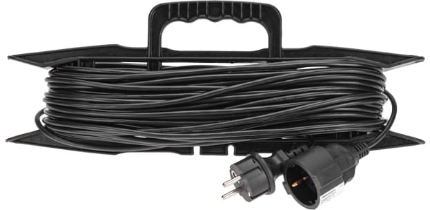 Удлинитель силовой PROconnect PROc-Uc (13-4915) 3x0.75кв.мм 1розет. 30м ПВС 6A пласт.рамка черный - фото 4