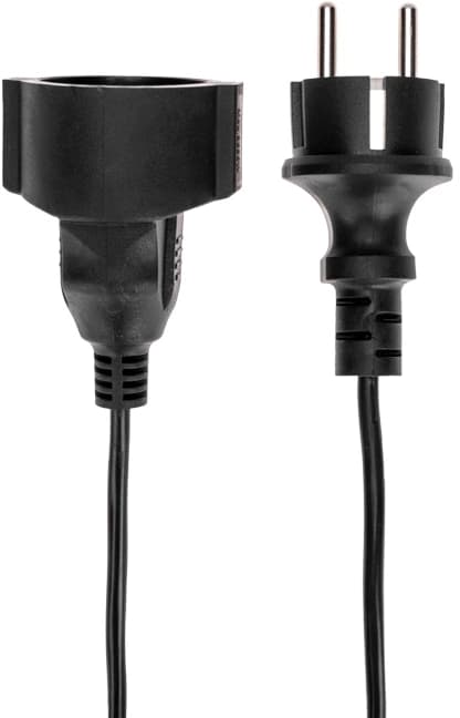 Удлинитель силовой PROconnect PROc-Uc (13-4915) 3x0.75кв.мм 1розет. 30м ПВС 6A пласт.рамка черный - фото 3