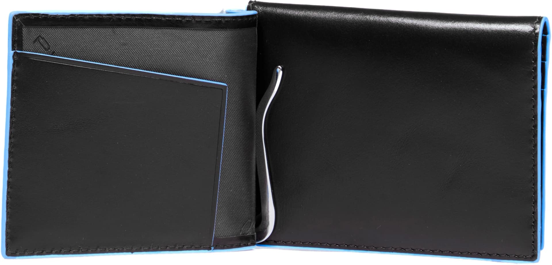 Портмоне Piquadro Blue Square PU3890B2/N черный натур.кожа - фото 3