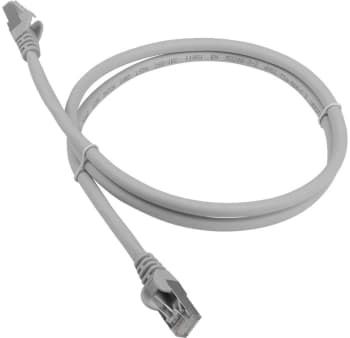 Патч-корд Lanmaster LAN-PC45/S6-10-GY FTP RJ-45 вил.-вилка RJ-45 кат.6 10м серый LSZH - фото 2