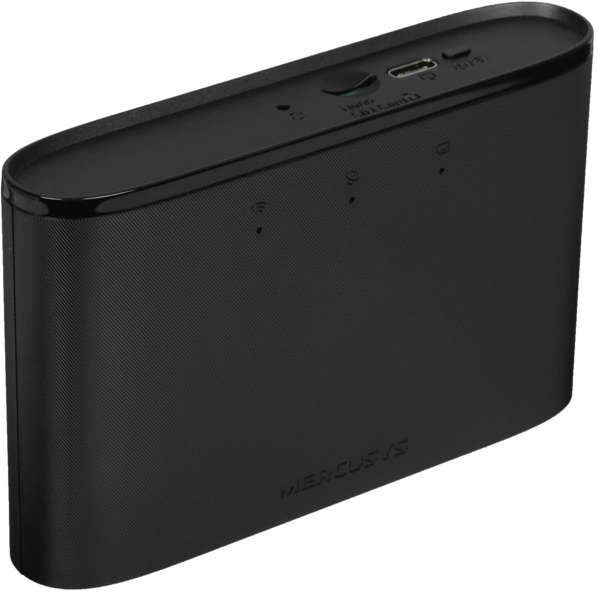 Бесшовный Mesh роутер Mercusys MT110 N150 3G/4G черный - фото 1