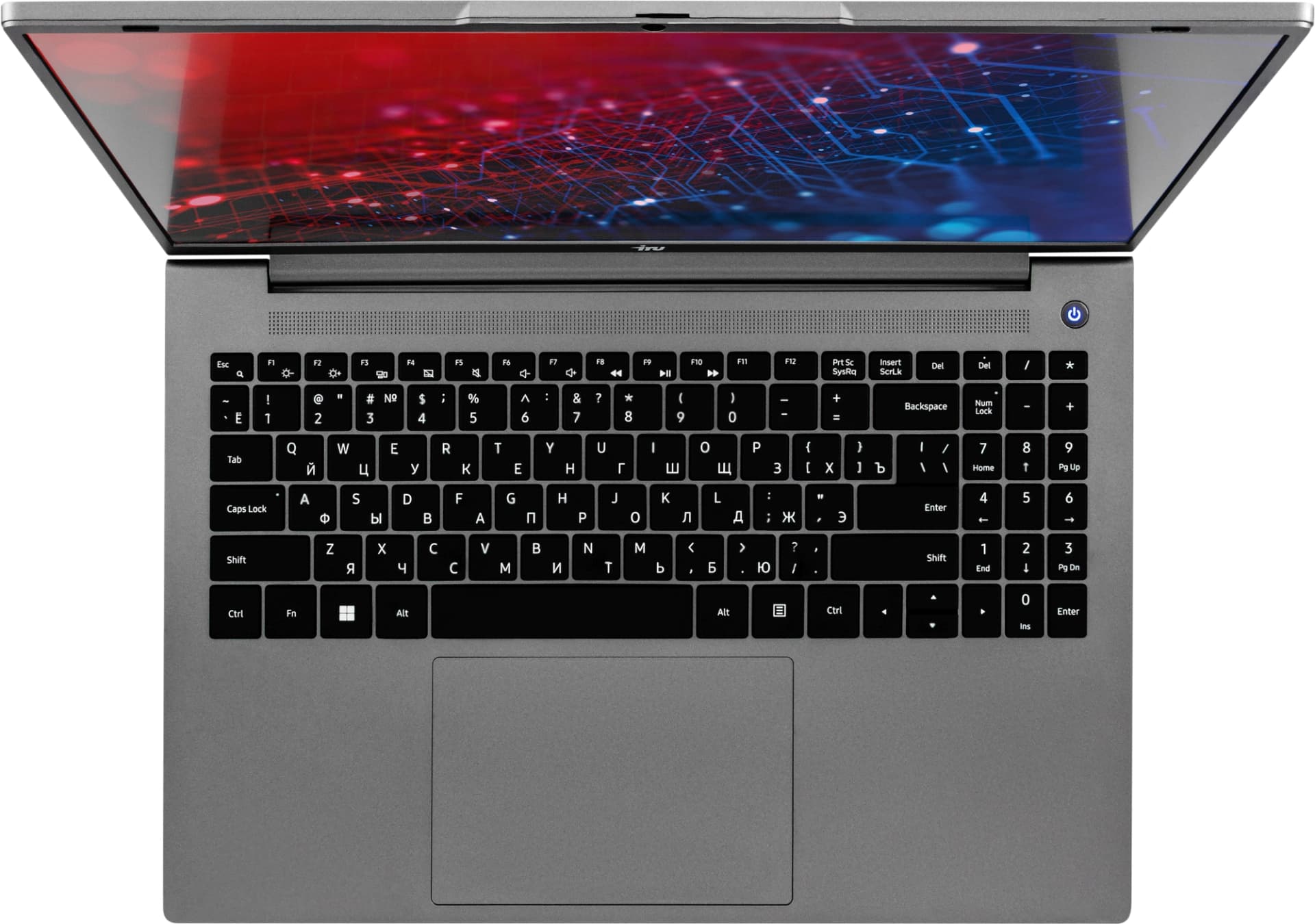 Ноутбук IRU Tactio 16ALB Core i5 1235U 16Gb SSD512Gb Intel UHD Graphics 16" IPS WUXGA (1920x1200) Windows 11 Pro grey WiFi BT Cam 4830mAh (2110204) - фото 5