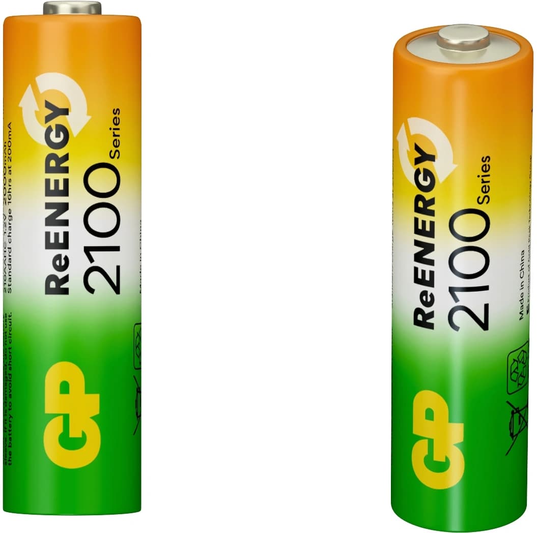 Аккумулятор GP 210AAHCRGY-2CRCB2 AA NiMH 2000mAh (2шт) - фото 4
