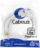 Патч-корд Cabeus PC-UTP-RJ45-CAT.5E-3M-WH-LSZH U/UTP RJ-45 вил.-вилка RJ-45 кат.5E 3м белый LSZH - фото 3