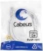 Патч-корд Cabeus PC-UTP-RJ45-CAT.5E-2M-WH U/UTP RJ-45 вил.-вилка RJ-45 кат.5E 2м белый ПВХ - фото 3