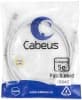 Патч-корд Cabeus PC-UTP-RJ45-CAT.5E-1.5M-WH U/UTP RJ-45 вил.-вилка RJ-45 кат.5E 1.5м белый ПВХ - фото 3