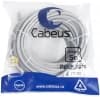Патч-корд Cabeus PC-UTP-RJ45-CAT.5E-20M U/UTP RJ-45 вил.-вилка RJ-45 кат.5E 20м серый ПВХ - фото 3