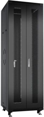 Шкаф серверный Cabeus (ND-05C-42U60/120-BK) напольный 42U 800x1200мм пер.дв.перфор.2ств. задн.дв.перфор.2-хст. 800кг черный 1100мм 114кг 220град. 2055мм IP20 сталь - фото 5