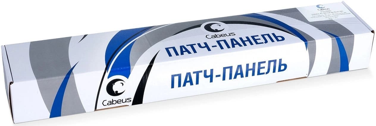 Патч-панель Cabeus PL-48-CAT.5E-DUAL 19" 1U 48xRJ45 кат.5E UTP - фото 4