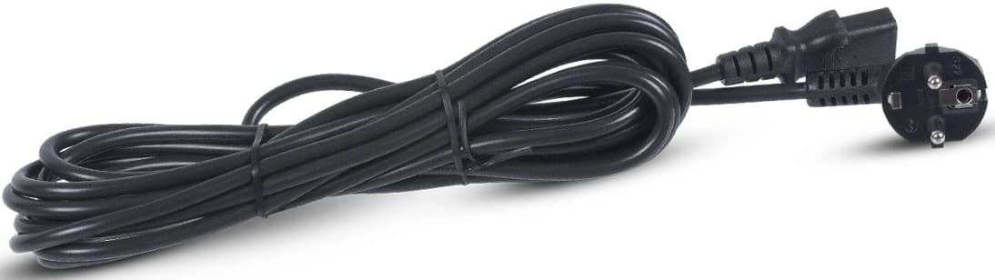 Шнур питания Cabeus PC-186-VDE-3M C13-Schuko проводник.:3x0.75мм2 3м 220/250В 6А черный - фото 1